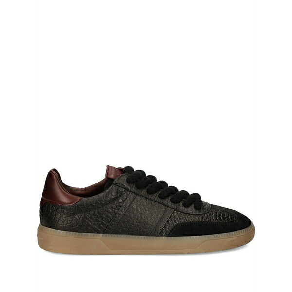 ケネルアンドシュメンガー レディース スニーカー シューズ Croc-effect lace-up sneakers Black|asty