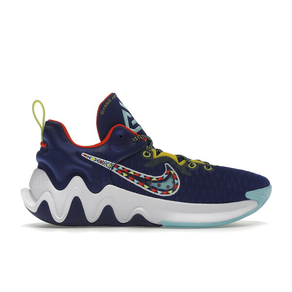 Nike ナイキ メンズ スニーカー  【Nike Giannis Immortality Force Field】  大きさ US_M_14 Deep Royal Blue/Habanero Red/Copa/Yellow Strike