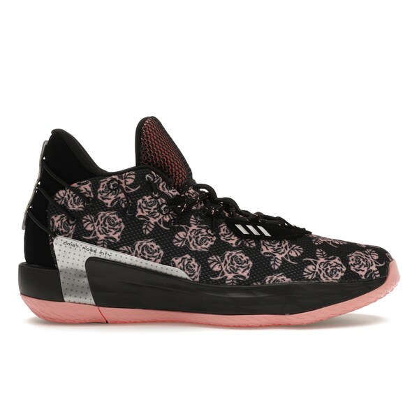 adidas アディダス メンズ スニーカー 【adidas Dame 7 Rose City All-Star】 サイズ US_7.5(25.5cm) Core Black/Glow Pink/Silver Metallic|asty