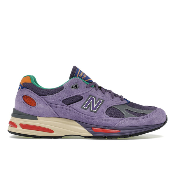 New Balance ニュー平衡にする メンズ スニーカー  【New Balance 991v2 MiUK Salehe Bembury Colors Be The Palette】  大いさ US_8.5(26.5糎) Purple/Purple メンズ靴-スニーカー