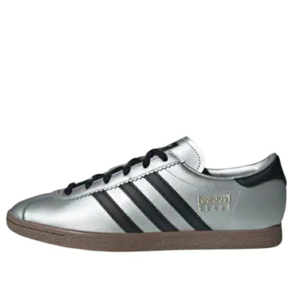 adidas アディダス メンズ スニーカー 【adidas Stadt 'Silver Black' JR9563】 サイズ US_5(23.0cm)|asty