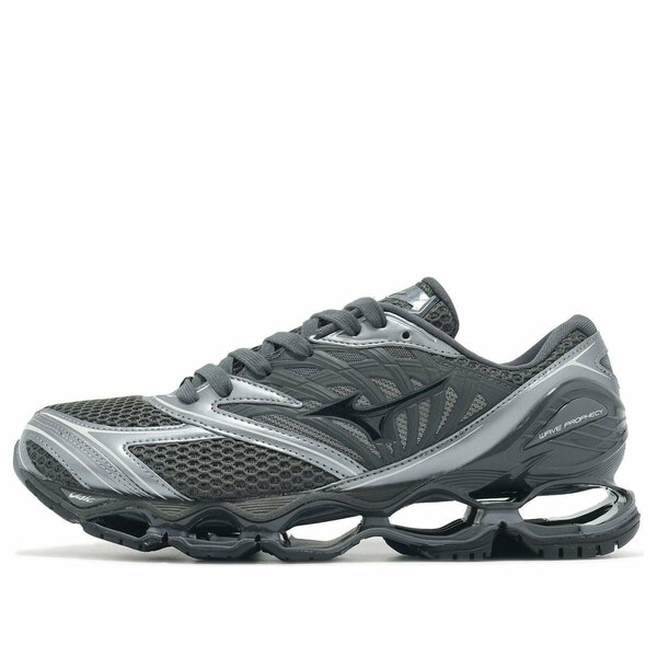Mizuno ミズノ メンズ スニーカー  【Mizuno Wave Prophecy LS \u0027Black Metallic Grey\u0027 D1GA251103】  大きさ US_12(30.0糎)