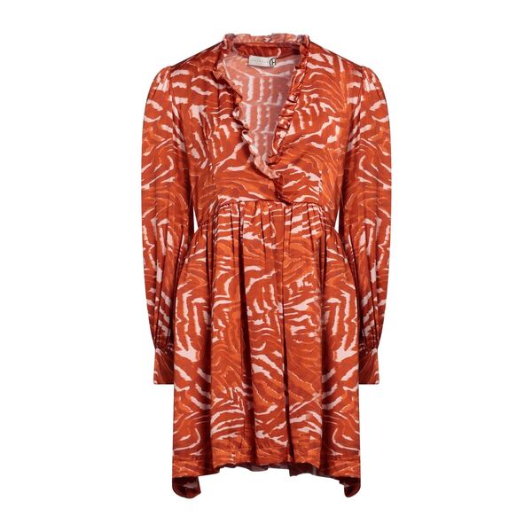 【貨物輸送無料】 こしき壱 レディース 衣装 トップス Mini dresses Orange