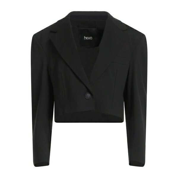 【送料無料】 ヘヴ レディース ジャケット＆ブルゾン アウター Blazers Black