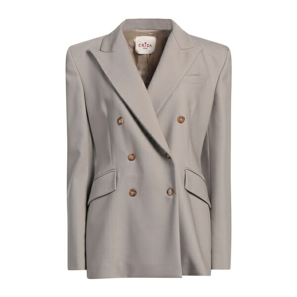 【貨物輸送無料】 クリダ ミラノ レディース 上衣＆上衣 アウター Blazers Beige