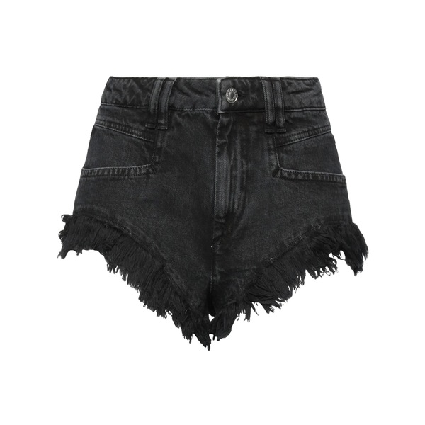 【送料無料】 イザベル マラン レディース デニムパンツ ボトムス Denim shorts Black
