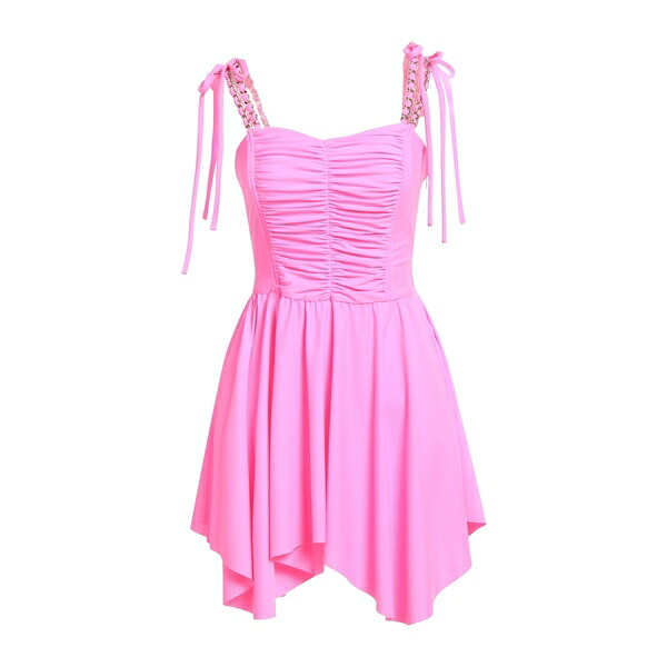 【送料無料】 アーメン レディース ワンピース トップス Mini dresses Pink