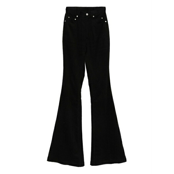 リックオウエンス レディース デニムパンツ ボトムス Flared jeans Black｜asty 64,790円