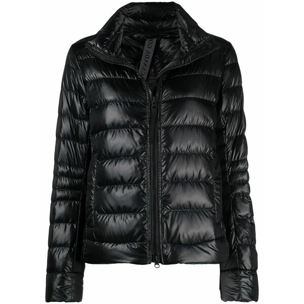 カナダグース レディース ジャケット＆ブルゾン アウター Cypress quilted zipped puffer jacket Black｜asty