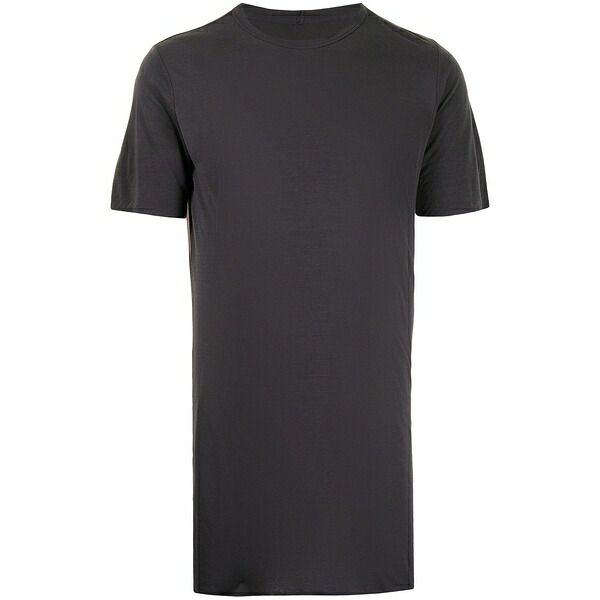 リックオウエンス メンズ Tシャツ トップス Long-length short-sleeved t-shirt Purple｜asty