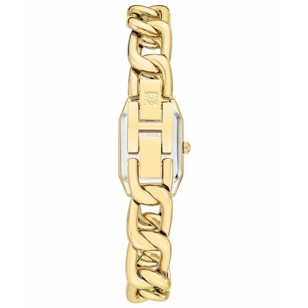 アンクライン レディース 20.4 31mm Alloy Bracelet Chain Gold-Tone Link Titanium Watch,  Women's x アクセサリー 腕時計 【超歓迎】 腕時計