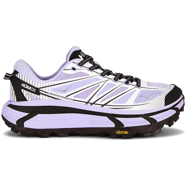 Hoka One One ホカオネオネ メンズ スニーカー  【Hoka One One Mafate Speed 2 Iris Flower White】  大いさ US_8.5(26.5糎) Iris Flower/White スニーカー-メンズ靴