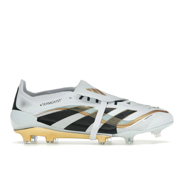 adidas アディダス メンズ スニーカー  【adidas Predator Elite Foldover Tongue FG +Teamgeist】  サイズ US_11(29.0cm) Cloud White/Core Black/Gold Metallic