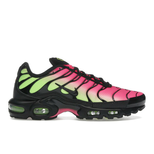 Nike ナイキ メンズ スニーカー  【Nike Air Max Plus Hyper Pink Volt Black】  大いさ US_9.5(27.5糎) Black/Hyper Pink/Volt/Black 靴-スニーカー-メンズ靴
