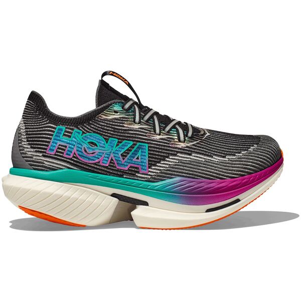 Hoka One One ホカオネオネ メンズ スニーカー 【Hoka One One Cielo X1 Black Electric Aqua】 サイズ US_5.5(23.5cm) Black/Electric Aqua｜asty