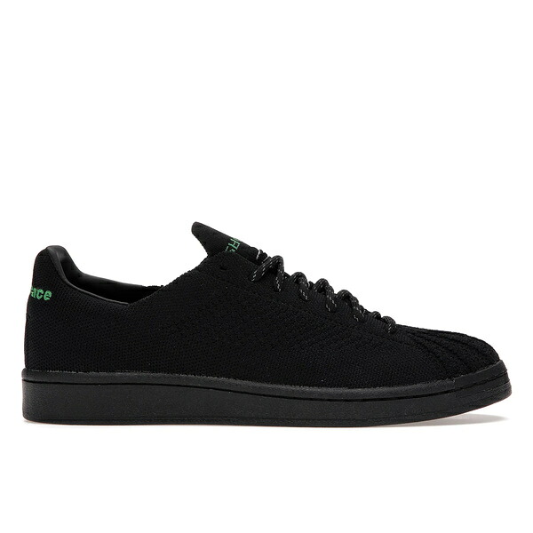 adidas アディダス メンズ スニーカー  【adidas Superstar Primeknit Pharrell Black】  大きさ US_12.5(30.5糎) Core Black/Core Black/Vivid Green