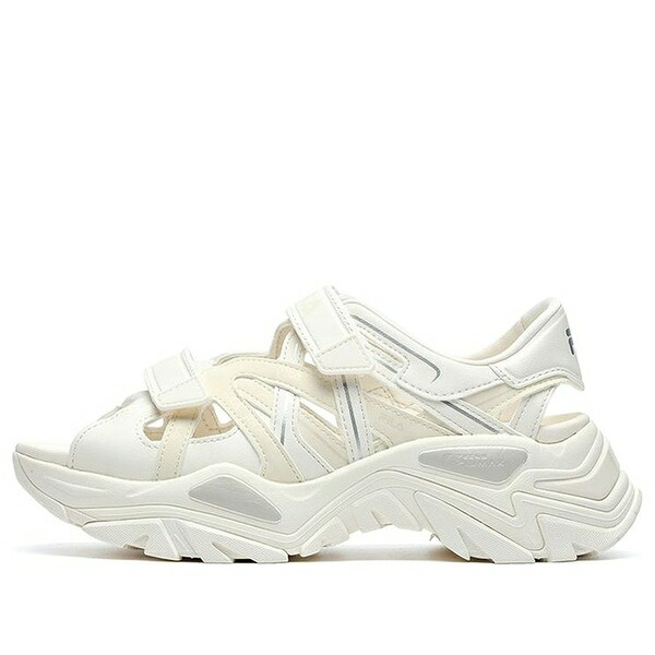 FILA フィラ レディース スニーカー 【(WMNS) FILA Sofia Sandal 'White' F12W221407FAG】 サイズ US_7(24.0cm)|asty