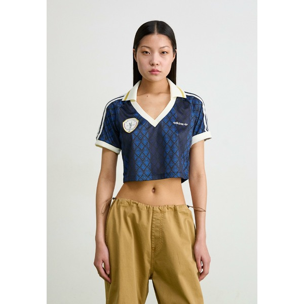 アディカラー クラシックス オーバーサイズ クロップ ポロTシャツ レディース アディカラー クラシックス オーバーサイズ クロップ