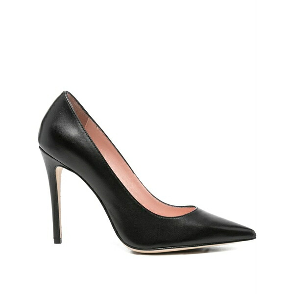 アンナ・エフ レディース パンプス シューズ Pointed-toe stiletto pumps Black