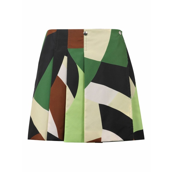 プランシー レディース スカート ボトムス Gocaa mini skirt Green|asty