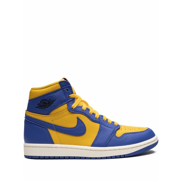ジョーダン レディース スニーカー シューズ Air jordan 1 high og "reverse laney" sneakers Blue|asty