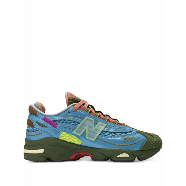 ニュー平衡にする メンズ スニーカー シューズ X salehe bembury 1000 mesh sneakers Blue