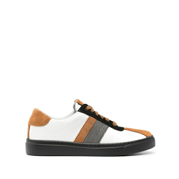 ファビアナ フィリッピ レディース スニーカー シューズ Bead-embellished lace-up sneakers Black