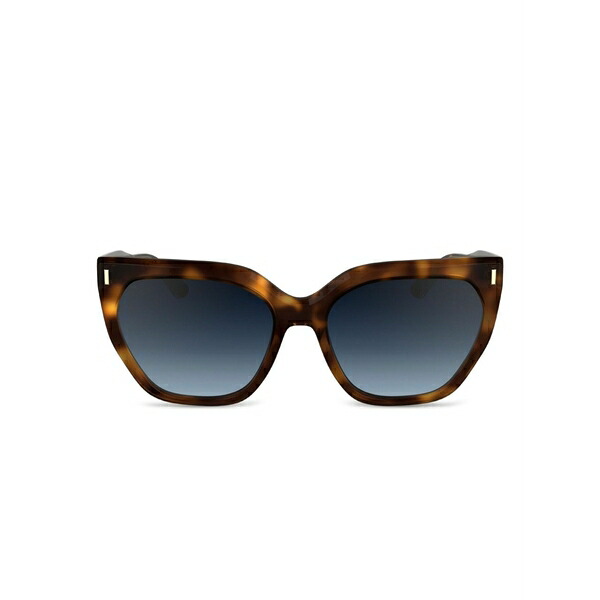 カルバンクライン レディース サングラス＆アイウェア アクセサリー Tortoiseshell cat eye-frame sunglasses Brown｜asty 44,800円