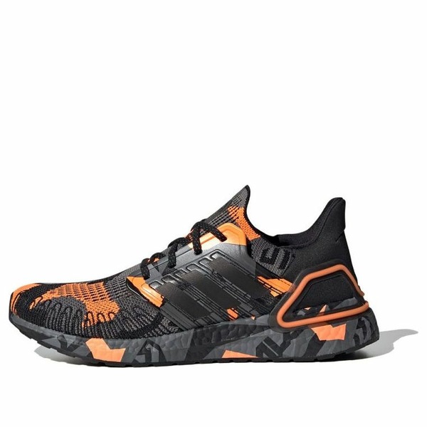 adidas アディダス メンズ スニーカー 【adidas UltraBoost 20 \u0027Geometric Pack - Black Signal Orange\u0027 FV8330】  大きさ US_7.5(25.5糎)