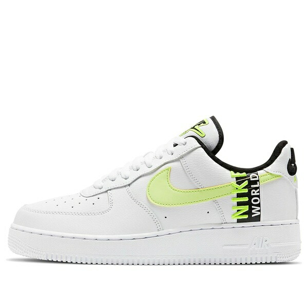 Nike ナイキ メンズ スニーカー エアフォース 【Nike Air Force 1 '07 LV8 'Worldwide Pack - Volt' CK6924-101】 サイズ US_9.5(27.5cm)｜asty