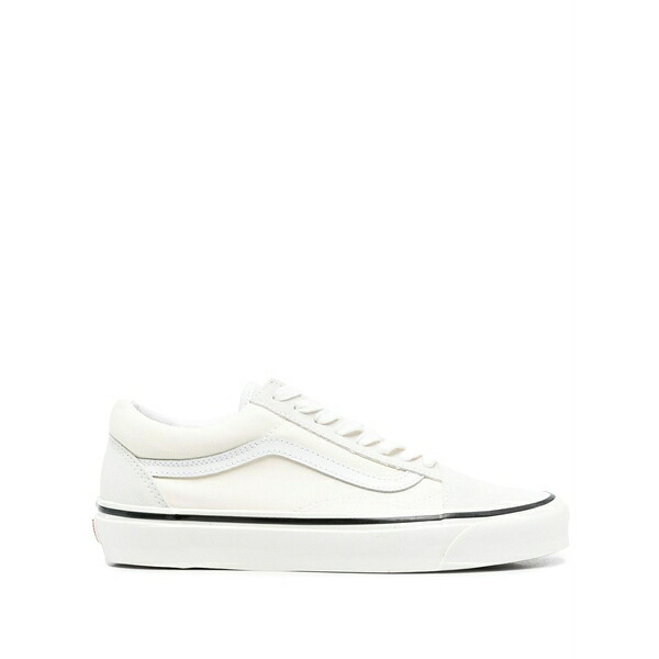 バンズ メンズ スニーカー シューズ Old skool suede panelled sneakers Neutrals