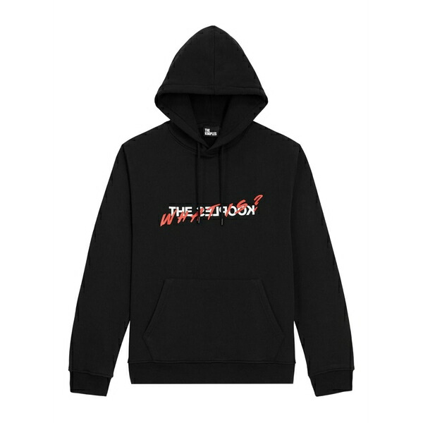 ザ・クープルス メンズ パーカー・スウェットシャツ アウター Graphic-print cotton hoodie Black|asty