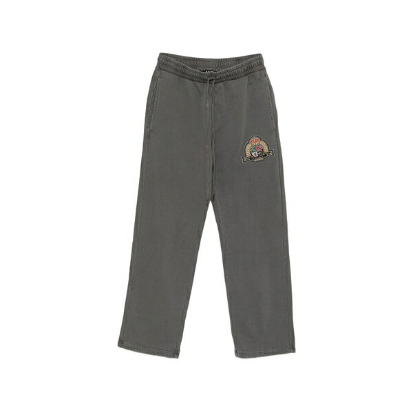 スビ メンズ カジュアルパンツ ボトムス Appliqu茫漏 tack pants Grey｜asty
