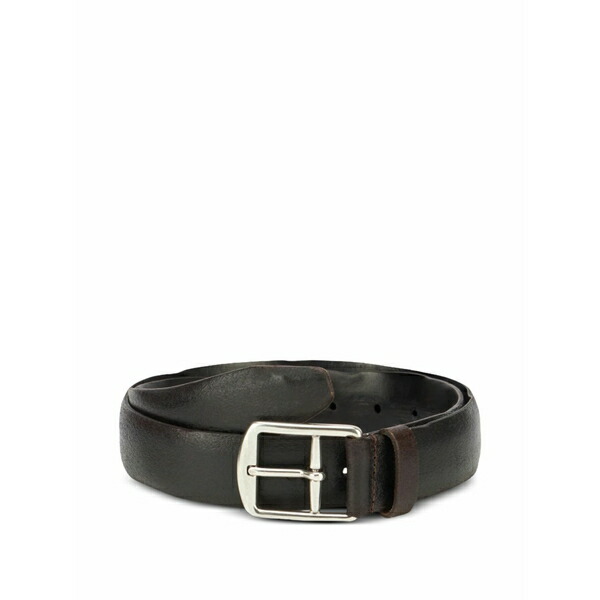 フォルテラ レディース 三尺帯 付属物 Crockett leather belt Brown