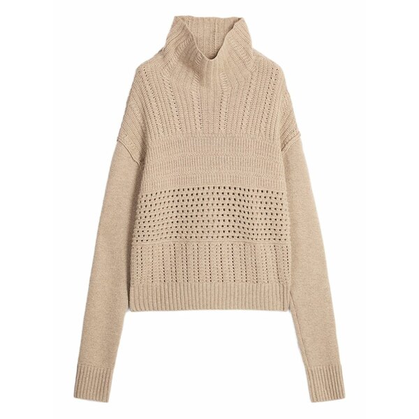 ポーツ 1961 レディース ニット&セーター アウター Cable-knit sweater Neutrals｜asty
