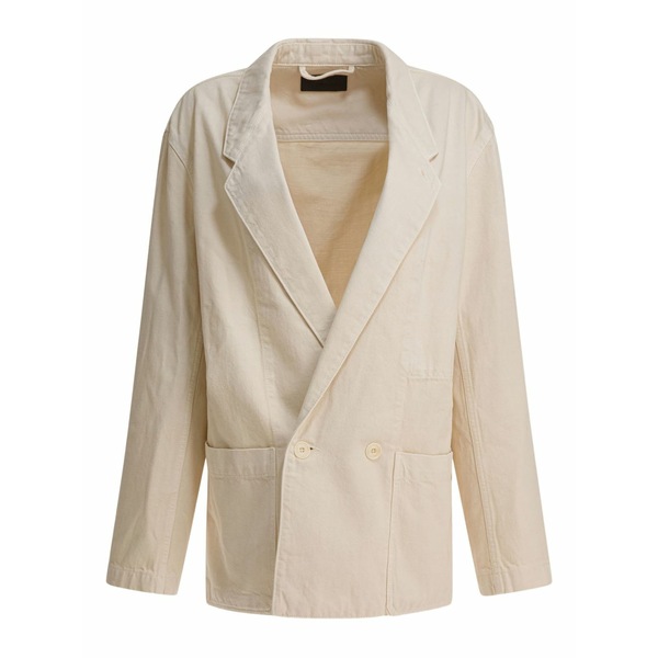 ルメール レディース 上衣＆上衣 アウター Double-breasted blazer Neutrals
