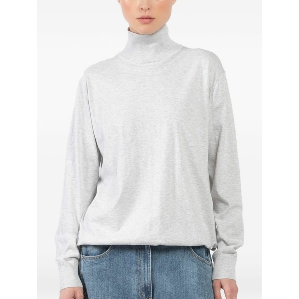 ティビ レディース 編み物\u0026スウェーター アウター Roll-neck sweater Grey