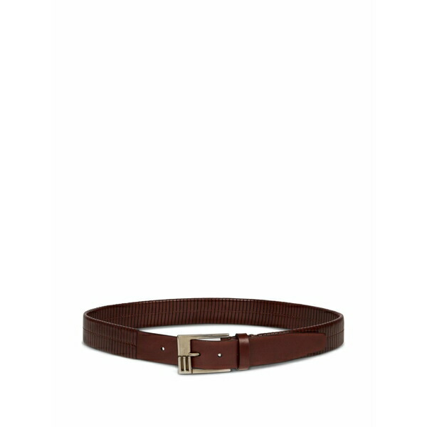 エトロ メンズ 三尺帯 付属物 Leather belt  Brown