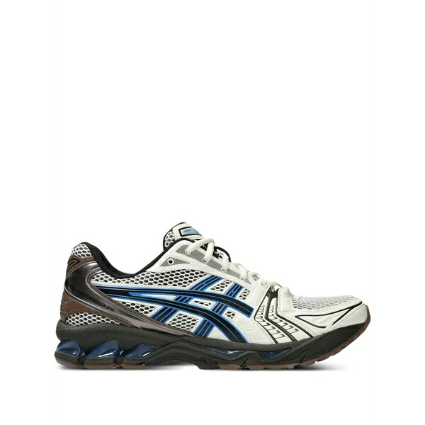 アシックス メンズ スニーカー シューズ Gel-detail lace-up sneakers  White メンズ靴-靴