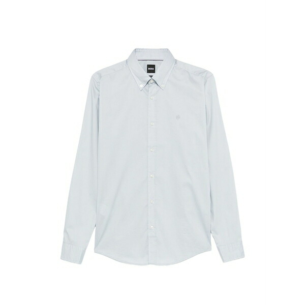 雇い主 メンズ プルオーバー トップス Roan button-up shirt Blue