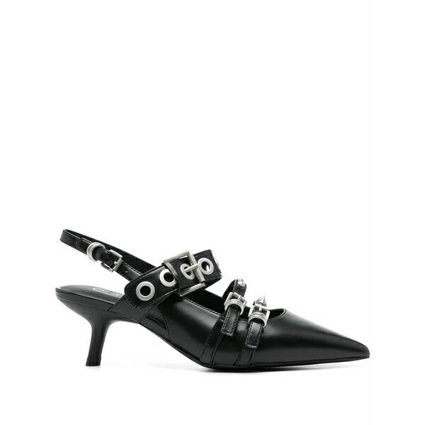 木灰 レディース パンプス シューズ 50粍 babel pumps Black