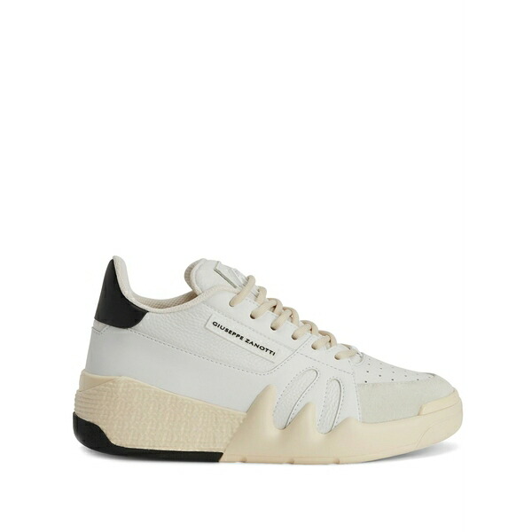 ジュゼッペザノッティ レディース スニーカー シューズ Talon panelled leather sneakers White｜asty