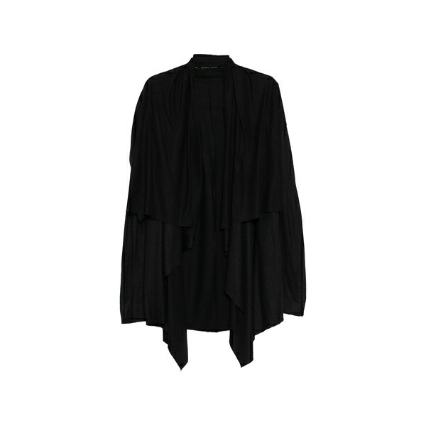 ユリウス メンズ ジレー アウター Veiled cardigan Black