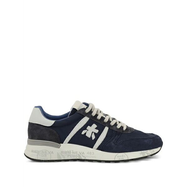 プレミアータ レディース スニーカー シューズ Leather sneakers Blue｜asty