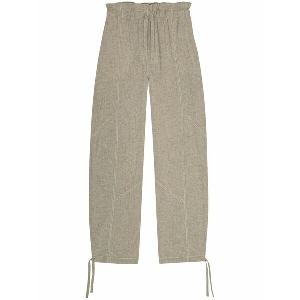 ガニー レディース カジュアルパンツ ボトムス Elasticated waist trousers Neutrals|asty