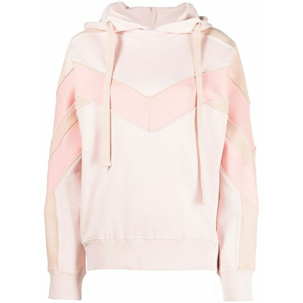 イロ レディース パーカー・スウェットシャツ アウター Chalipa zig-zag hoodie Pink