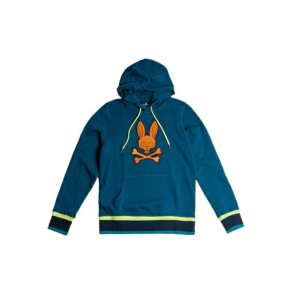 サイコバニー メンズ パーカー・スウェットシャツ アウター Corby \"midnight ocean\" hoodie Blue