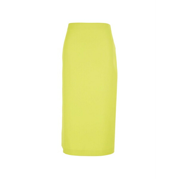 ツインセット レディース スカート ボトムス Zip-fastening skirt Yellow｜asty