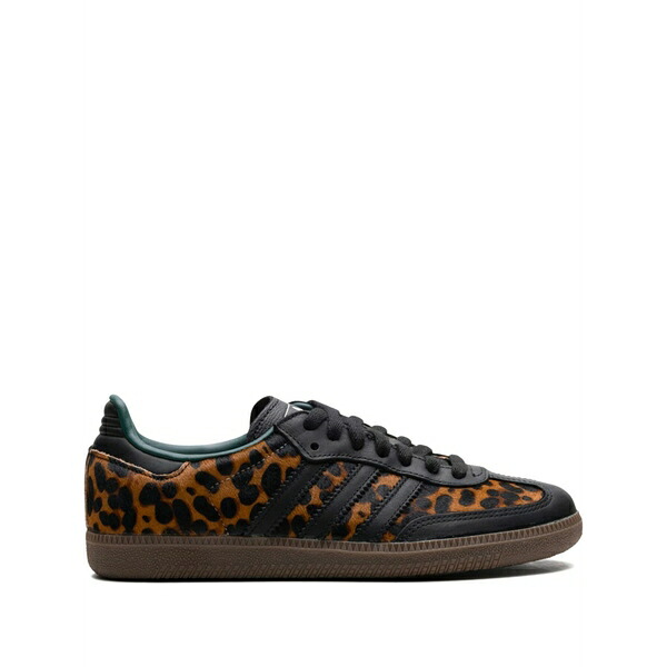 アディダス レディース スニーカー シューズ Samba og "core black/collegiate green/cream white" sneakers Black｜asty
