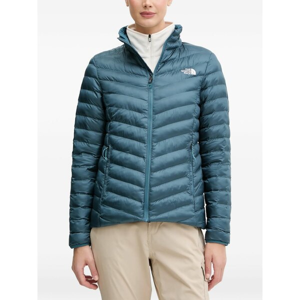 ノースフェイス レディース ジャケット&ブルゾン アウター Chevron quilted jacket Blue|asty